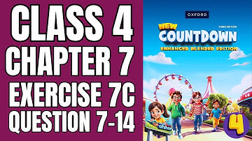 Countdown 4 Exercise 7C Question 7-14| New Third Edition Book 4 | Math with Afshan