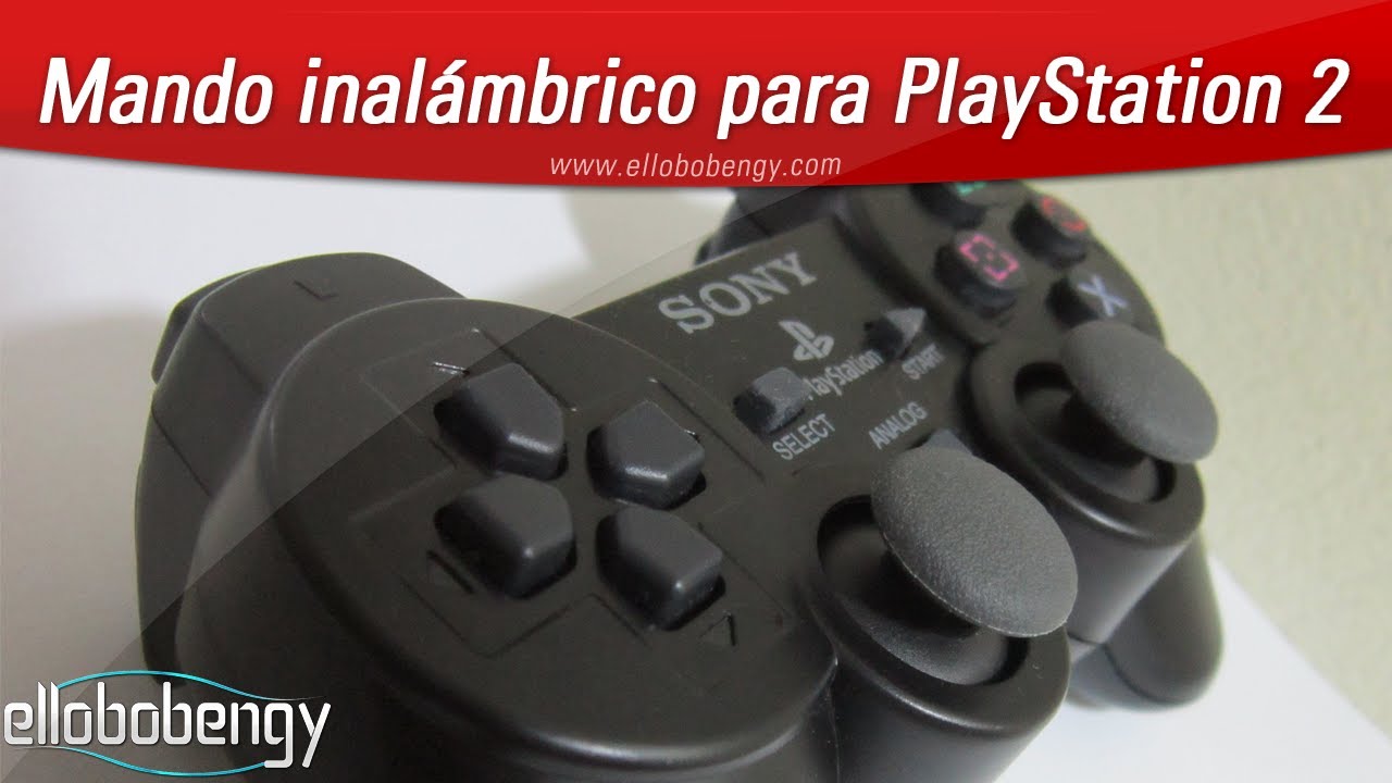 Mando inalámbrico para PlayStation 2 (PS2), Unboxing en español! 