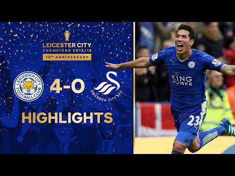 Ulloa Brace In Swansea Rout! | Leicester City 4-0 Swansea City | Premier League Highlights — football highlights