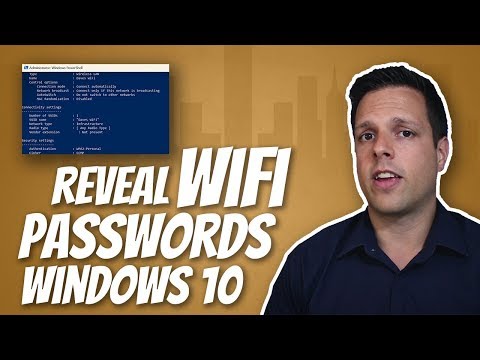 How to find your saved WiFi passwords in Windows 10