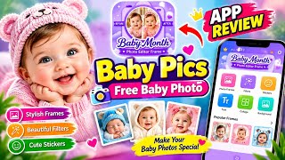 Baby Pics Free Baby Photos | Baby Month Photo Editor | Baby Pics Free Baby Photos App Kaise Use Kare screenshot 1