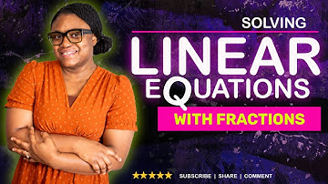 SOLVING LINEAR EQUATION WITH FRACTIONS IN MINUTES | Step-by-Step KS3 Maths Lesson