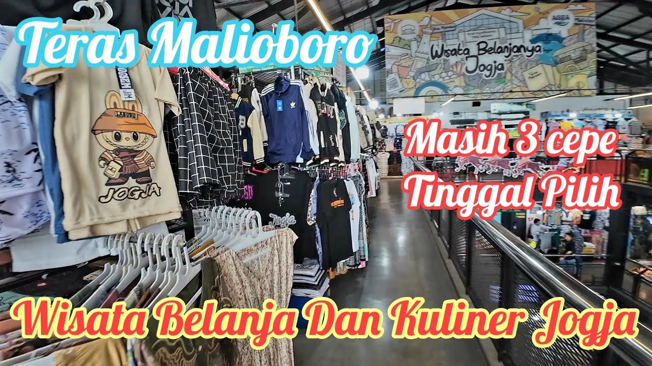Teras Malioboro 1 Wisata Belanja dan Kulinernya Jogja | Vlog Jogja Nataru Ep.18