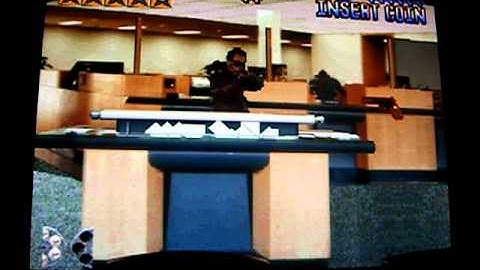 Lethal Enforcers (Arcade) - Rolling the Bad Guys (Bank Robbery Act 1)