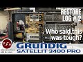 Who said this was tough? Grundig Satellit 3400 Pro restoration part 2.