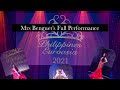 Mrs Philippines EuroAsia Mrs Benguet 2021 Full Performace