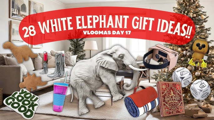 Funny White Elephant Gifts for Christmas 2023 - Southern Crush at Home