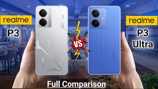Realme P3 5G Vs Realme P3 Ultra 5G || full comparison | #smartphone | Price | Viraj Tech