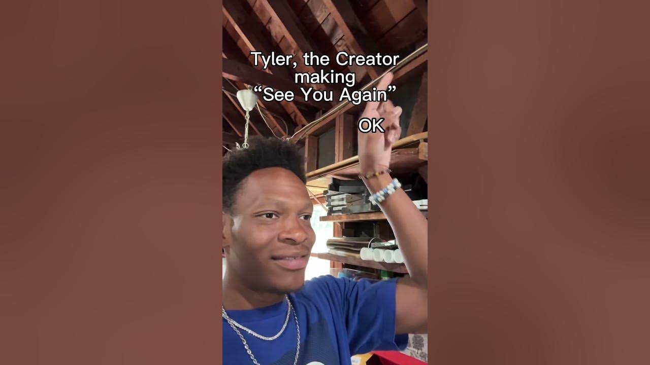 Tyler, the Creator making “See You Again” #relatable #tylerthecreator #seeyouagain Tyler, the Creator making “See You Again” #relatable #tylerthecreator #seeyouagain