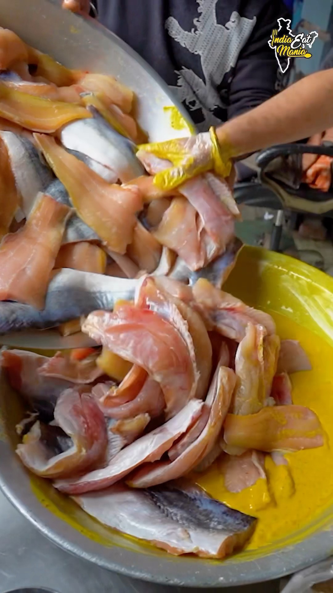 Biggest Amritsari Fish Fry Bulk Making In Amritsar Rs. 360/- Only #punjab #shorts