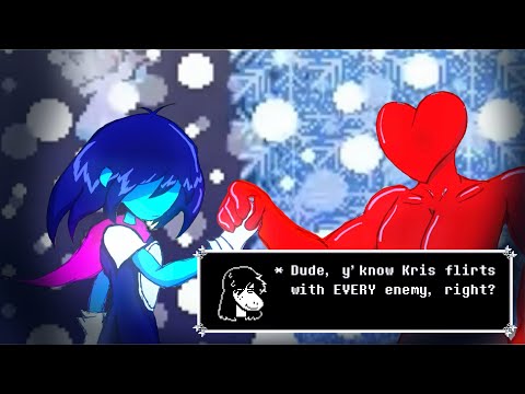 *Dude, y’know Kris flirts with EVERY enemy, right?
