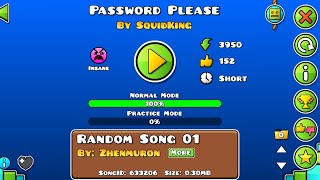 Geometry Dash - Password Please (By SquidKing)