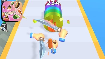 Slice Hit ​- All Levels Gameplay Android,ios (Part 13)