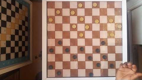 Draughts Game STRATEGY || How to set a Trap Draught/Checkers Game; Trap 1- Thunder Strike Version 1