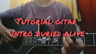 Tutorial petikan gitar intro Buried Alive - Avenged Sevenfold