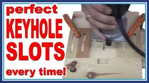 Making and Using a Keyhole Slot Jig with Timothy LeMoine