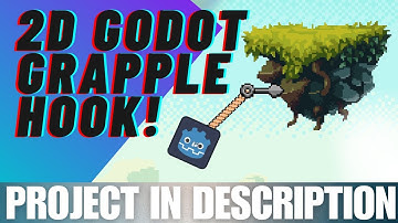 Create a 2D Grappling Hook in Godot 4 (Project in Description)