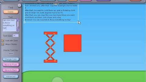 Incredibots 2 tutorials: Springs for dummys