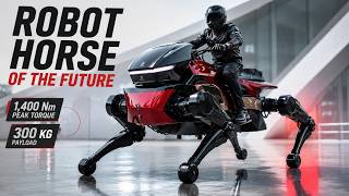 DaxAI Qiji X1 Robot Horse Has 1,400 Nm of Torque