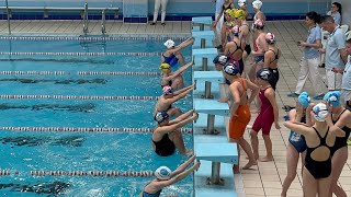 Relevo 4x100 estilos femenino 6J liga alevín Zamora