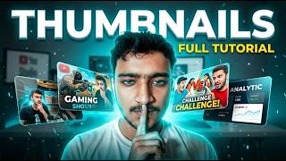 How To Make Professional Thumbnails For YouTube Videos (2026) | YouTube Thumbnail Kaise Banaye 🔥