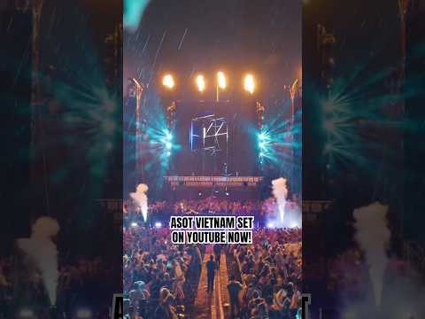 Not even the rain could stop us at A State of Trance Vietnam! Watch full set on my YouTube channel