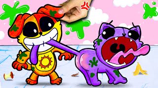 A Day In The Life of CATNAP X DOGDAY 🦴 Poppy Playtime Chapter 3 Animation | Diam Official