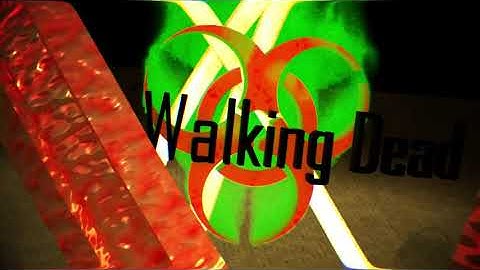 The Walking Dead intro in the style of Game of Thrones