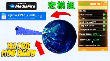 Agario Macro Xelahot New Mod Menu with Full Control + Zoom and No Lag iOS/Android