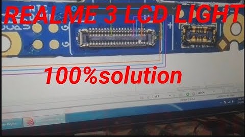 realme 3 lcd light solution realme 3  display light solution