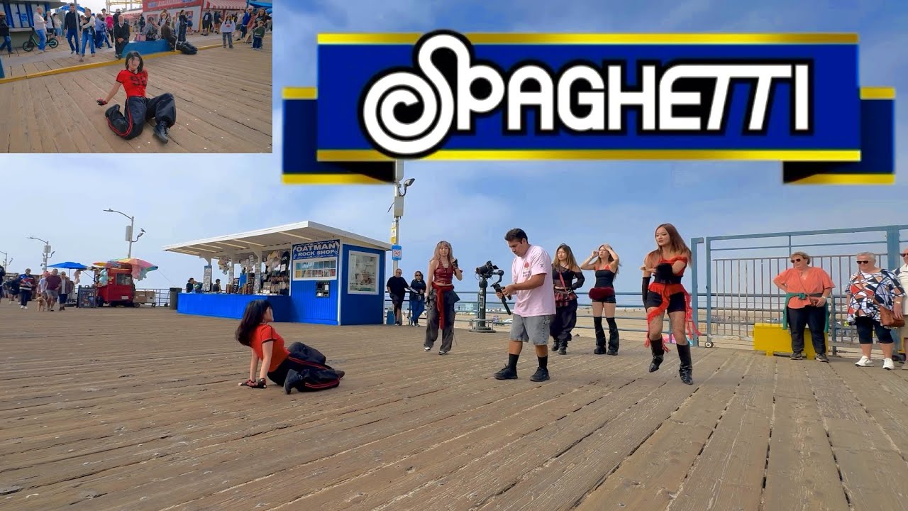 [KPOP IN PUBLIC LA | SIDE CAM] LE SSERAFIM (르세라핌) - “SPAGHETTI” (Dance Cover) | Spade A Dance