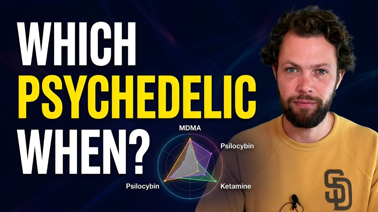 MDMA, Psilocybin, or Ketamine? Here's How to Decide
