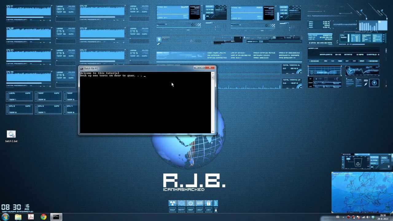 Batch Lesson 1 Basic commands - YouTube