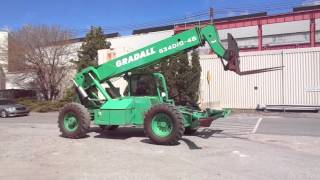 Gradall 534D-10 10,000 lbs Forklift Telescopic Telehandler - www.equipseller equipment auction