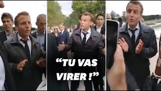 Macron interpellé par des gilets jaunes en marge du 14 juillet