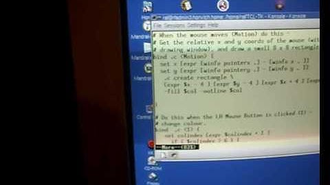 Graphics with TCL/TK