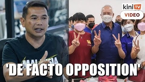Rafizi: Najib is ‘de facto opposition’ after hijacking role from Harapan