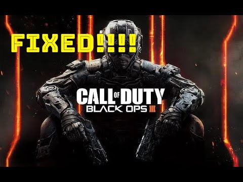 How to fix Black ops 3 - YouTube