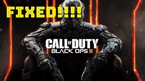 How to fix Black ops 3 in 2025 (lag and black screens)