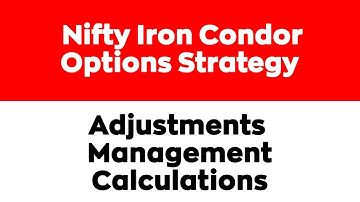 Nifty Iron Condor Options Strategy - Management / Adjustments