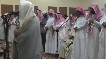 تلاوة من صلاة التراويح للقارئ عبدالعزيز الصيعري بتبليغ المؤذن عبدالرحمن العباسي من جامع فراج العقلا