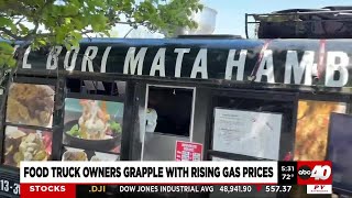 Gas prices putting squeeze on food truck owners