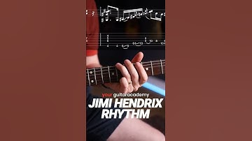Thumbnail of Try This Jimi Hendrix Rhythm Lick! #guitarlesson
