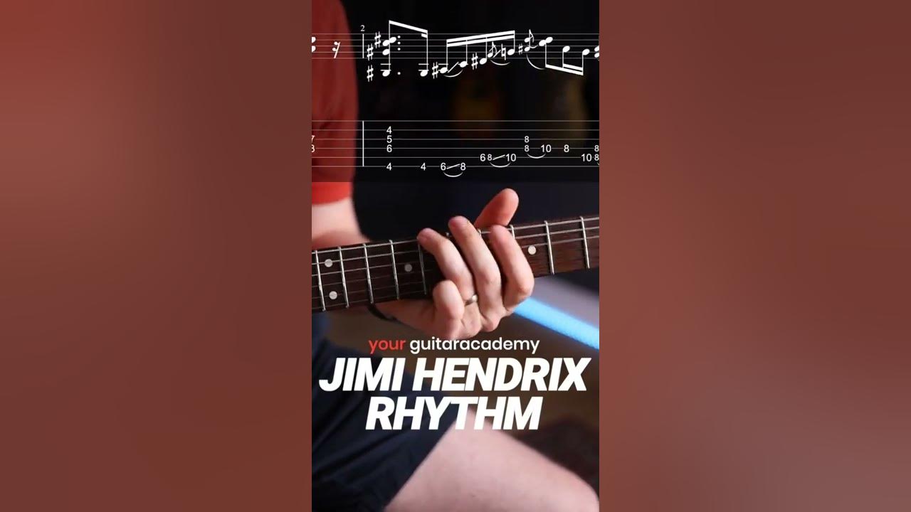 Try This Jimi Hendrix Rhythm Lick! #guitarlesson