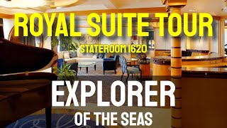 Explorer of the Seas Royal Suite Tour - Stateroom 1620 - Royal Caribbean