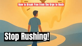 Stop Rushing Through Life: How to Break Free from the Urge to Rush