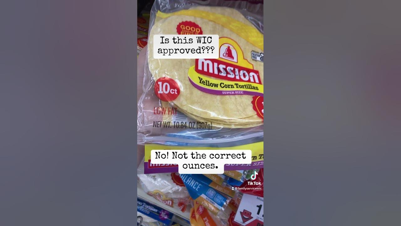 Nebraska WIC approved tortillas YouTube