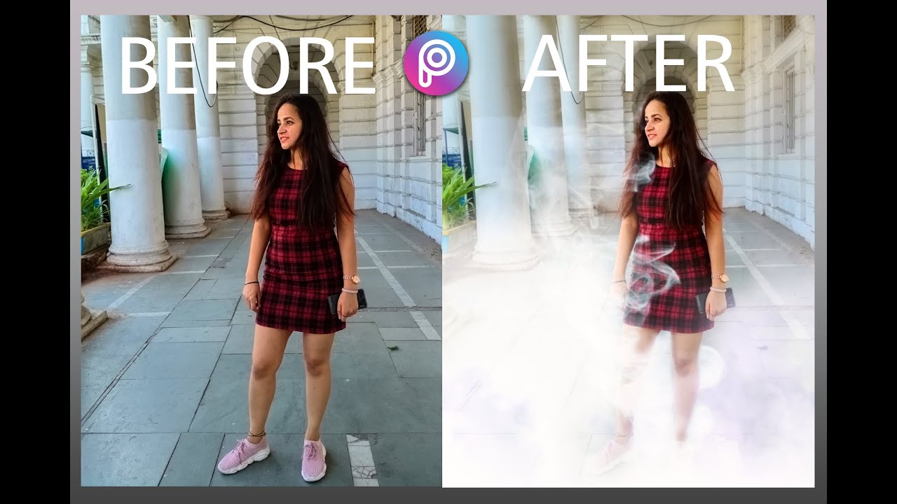 PicsArt photo editing Smoke effect Photo editing photo editing
