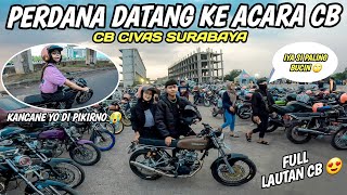 PERDANA DATANG KE ACARA CB CIVAS BARENG PACAR ❤️ || AUTO JADI PUSAT PERHATIAN DI LOKASI ‼️