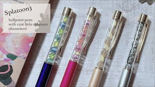 【プラ板】【ジェルネイル】スプラトゥーン3 イカタコちゃん達の可愛いボールペンを作ってみたセリア ボールペンI made  ballpoint pens of Splatoon 3 .